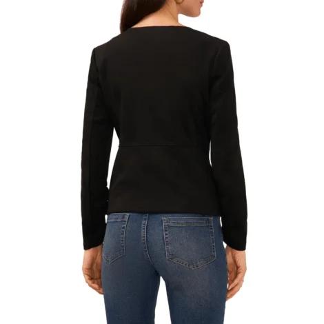 Womens Black Suede Jacket