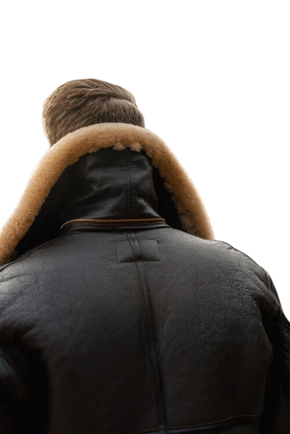 Men's B3 RAF Aviator Sheepskin Shearling Leather Jacket