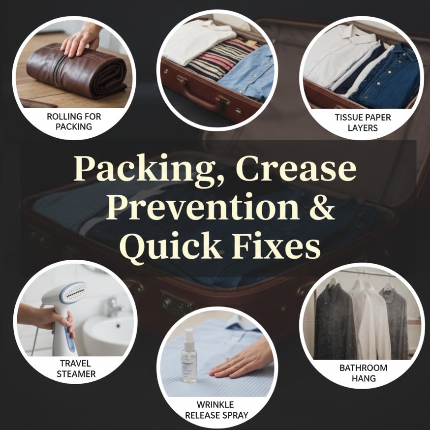 Packing, Crease Prevention & Quick Fixes